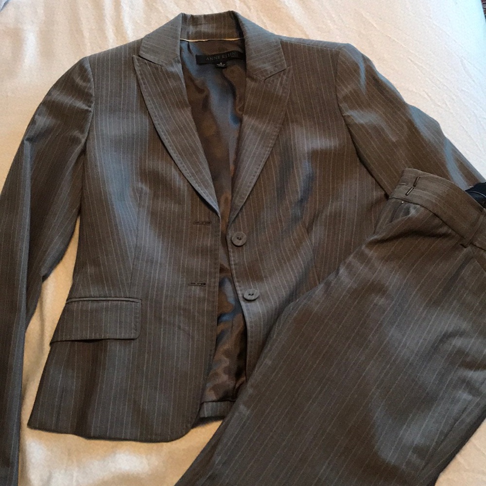 Anne Klein Gray Suit